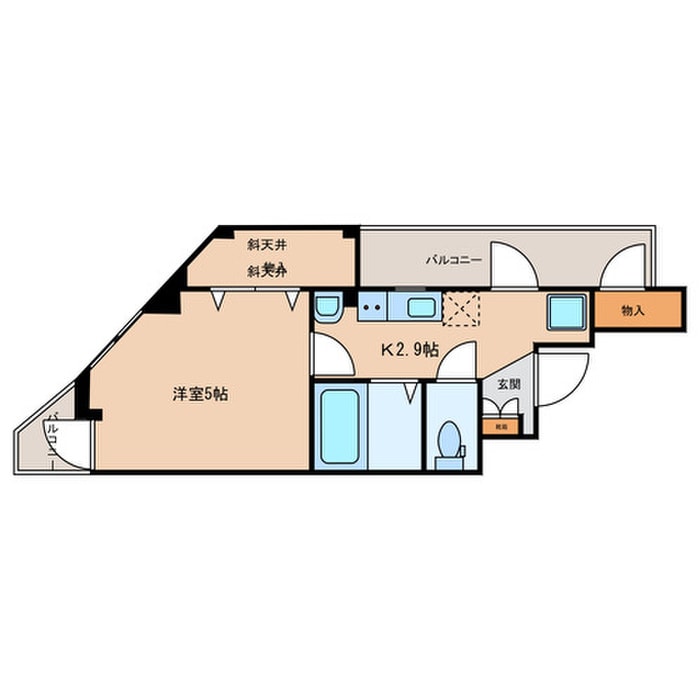 間取り図 ロイヤルシティ西日暮里