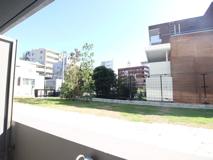 室内からの展望 ジニア新宿中落合