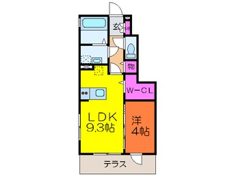 間取図 アム－ル光が丘Ａ