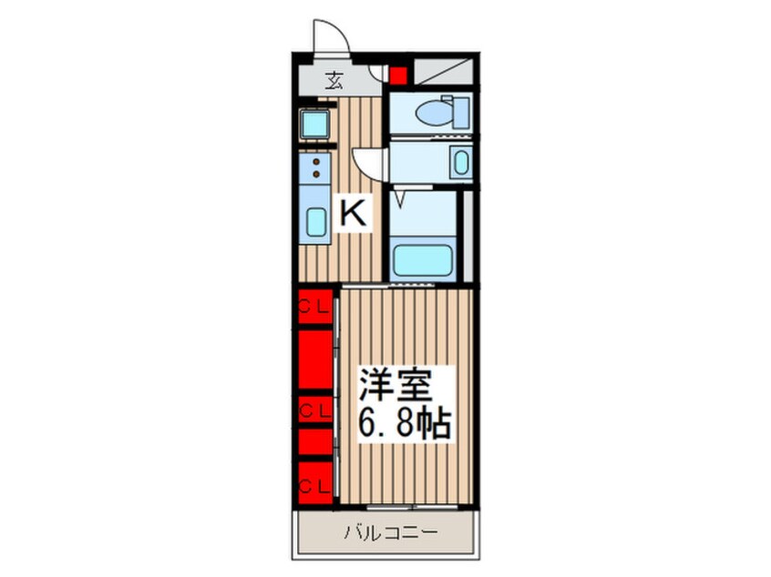 間取図 リブリ・ディアコート上戸田