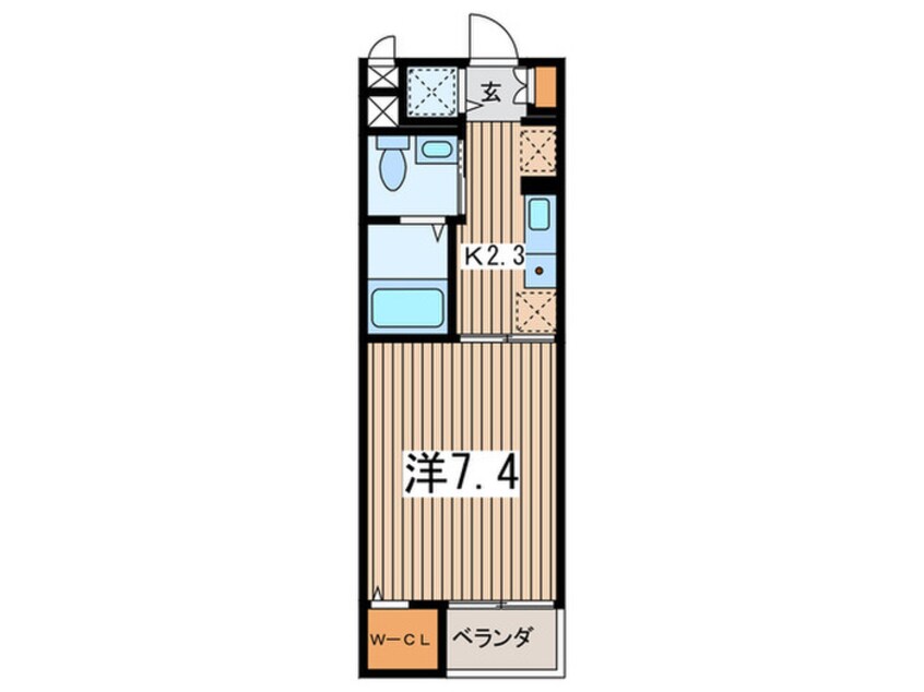 間取図 ルミエールＹ