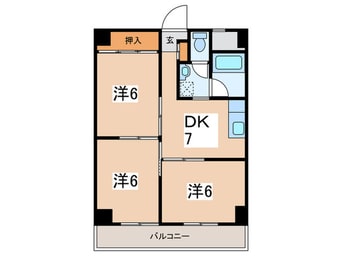 間取図 ＣＬＬエクセレンス松が枝Ⅰ