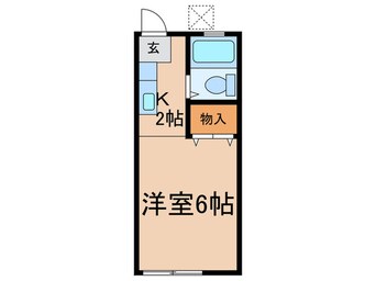 間取図 サンヒルズ栗山