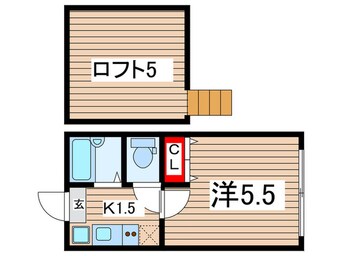 間取図 ソリッド中野島