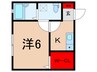 エムステージ西大泉 1Kの間取り