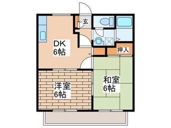 間取図 さくらハイツ