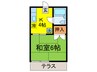 ファミーユ上石神井 1Kの間取り