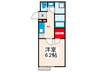 IXO町屋 1Kの間取り
