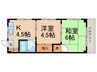 稲葉ビル 2Kの間取り
