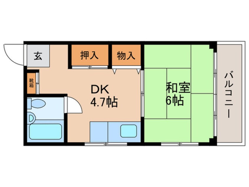 間取図 稲葉ビル