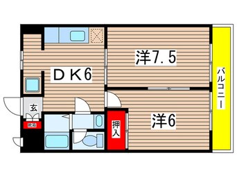 間取図 桜花マンション