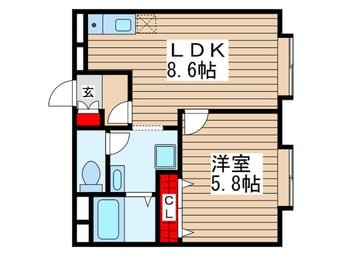 間取図 ドミトリ－村田