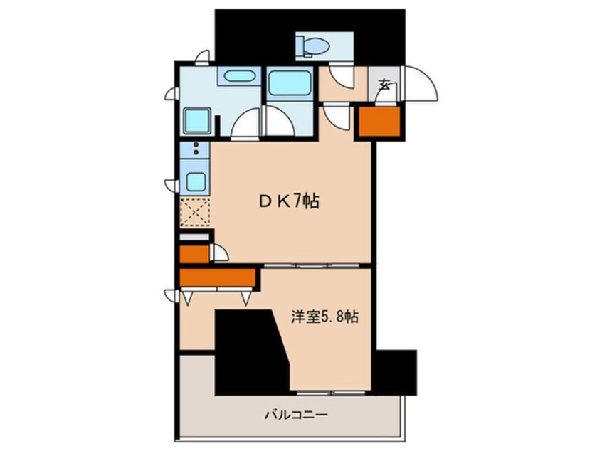 間取図 レジディア文京本郷Ⅳ