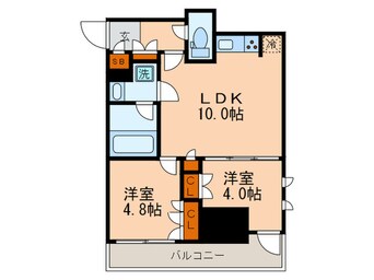 間取図 レジディア文京本郷Ⅳ