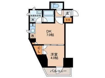 間取図 レジディア文京本郷Ⅳ