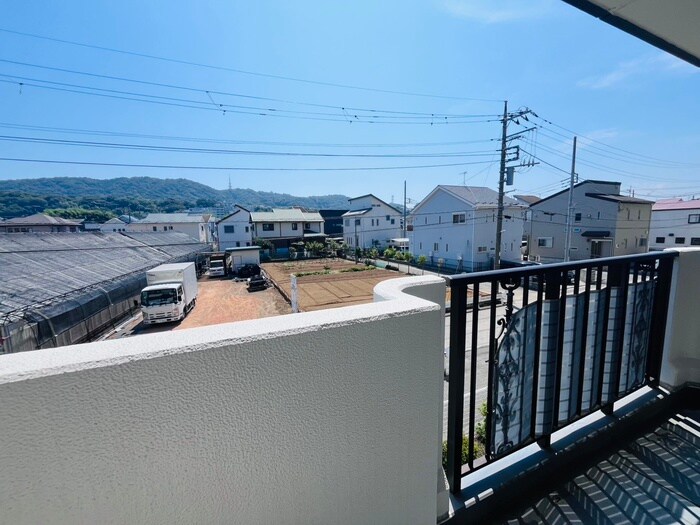 室内からの展望 サンパレス湘南Ⅲ