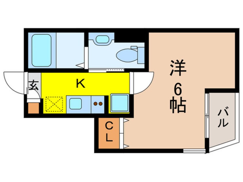 間取図 モダンラフォンテ徳丸