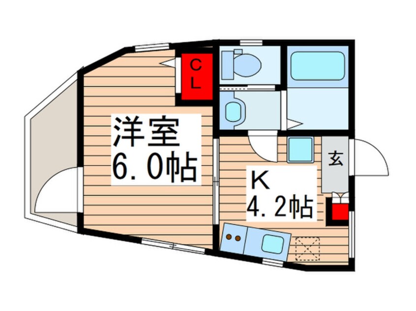 間取図 Maison　de　Blanche