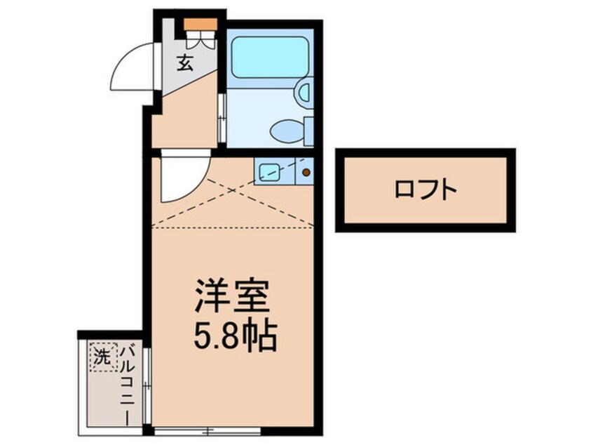 間取図 Casa Luna高津