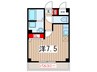Ｍフラット 1Rの間取り