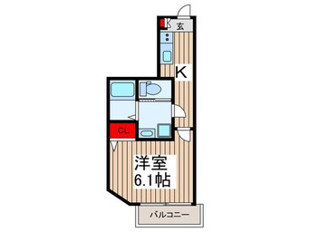 間取図 Raffine芝中田