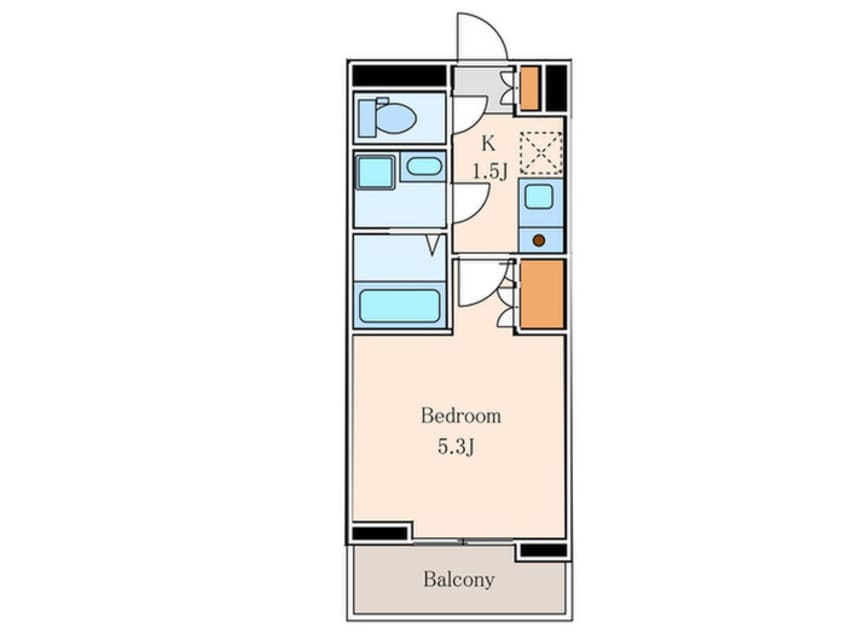 間取図 プロポンス麻布