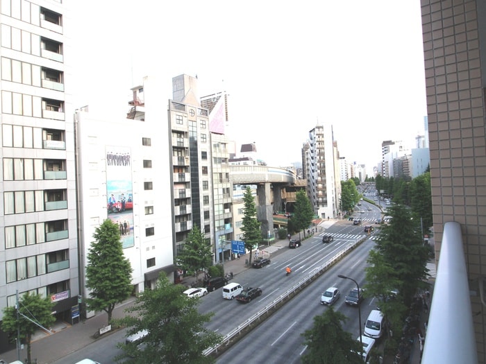 室内からの展望 プロポンス麻布