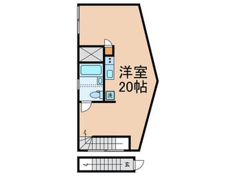 間取図 上野毛ハウス