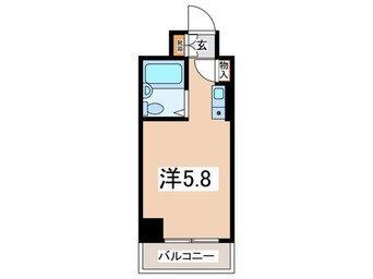 間取図 ﾗｲｵﾝｽﾞﾏﾝｼｮﾝ相模原第8(308)