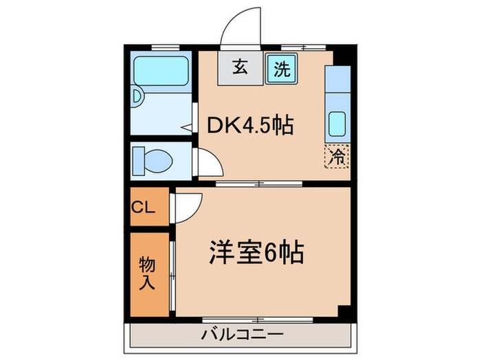 間取り図 ヴィラ栄