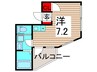 Maison de JQ　亀有 1Rの間取り