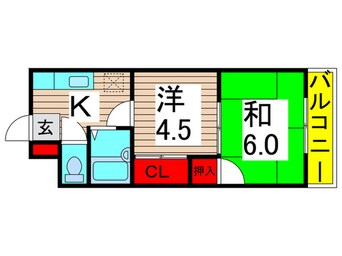 間取図 カサブランカ恵