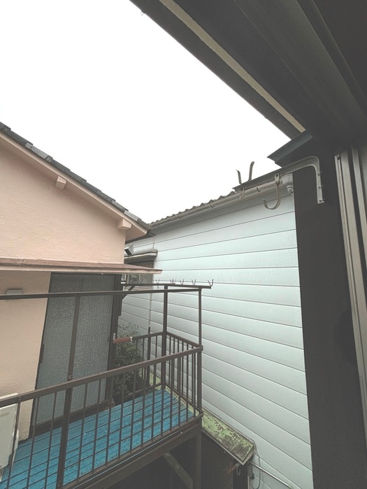 室内からの展望 小野アパート