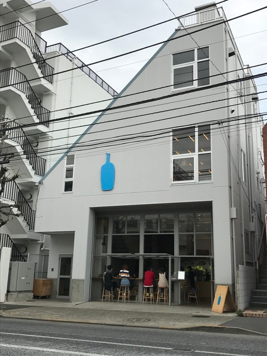 ブルーボトルコーヒー中目黒カフェ(カフェ)まで74m 小野アパート