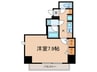 ＧＲＡＮＳＩＴＥ東大前 1Kの間取り