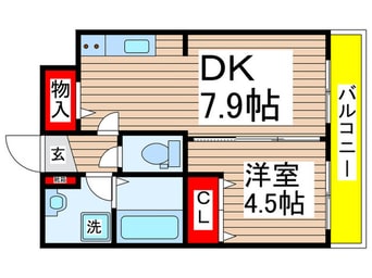 間取図 Hi・Villa新検見川