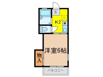 間取図 ルベ－ル２３７