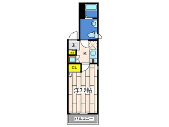 間取図 ｂ　Ｃａｓａ元町