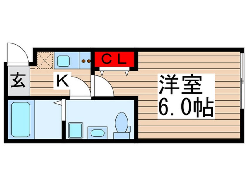 間取図 ソランジュ鎌ケ谷