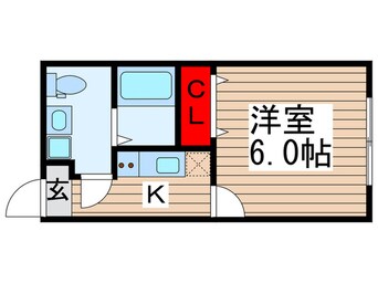 間取図 ソランジュ鎌ケ谷