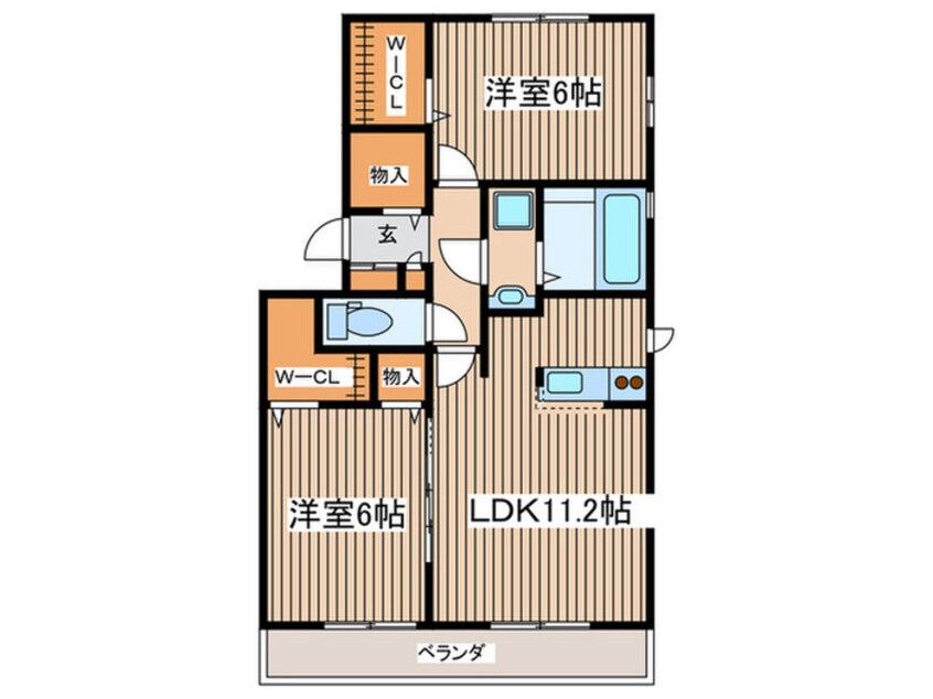 間取図 湘南ＳＫＹブライト