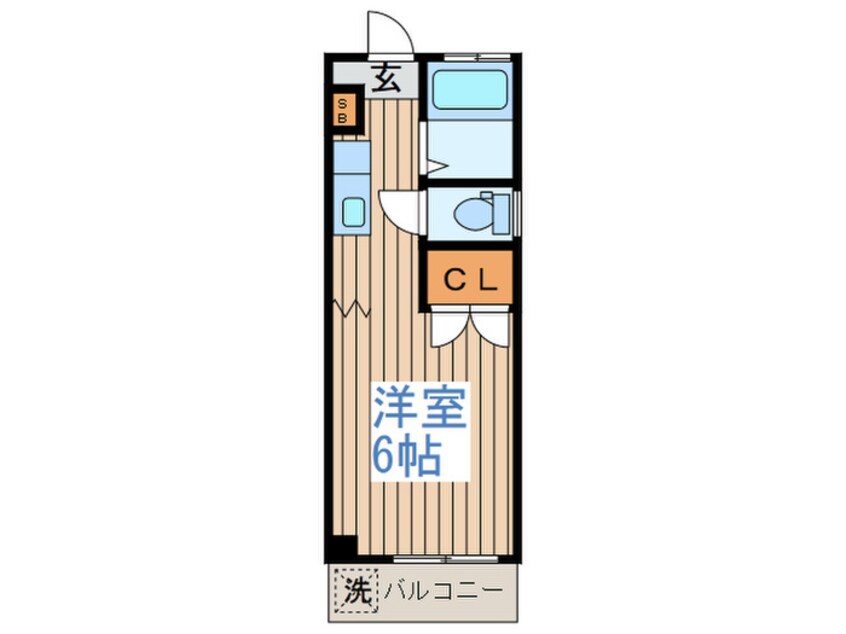 間取図 オサダハイツ