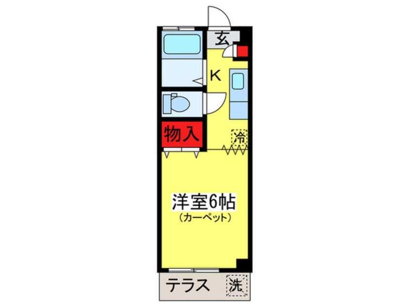 間取図 オサダハイツ