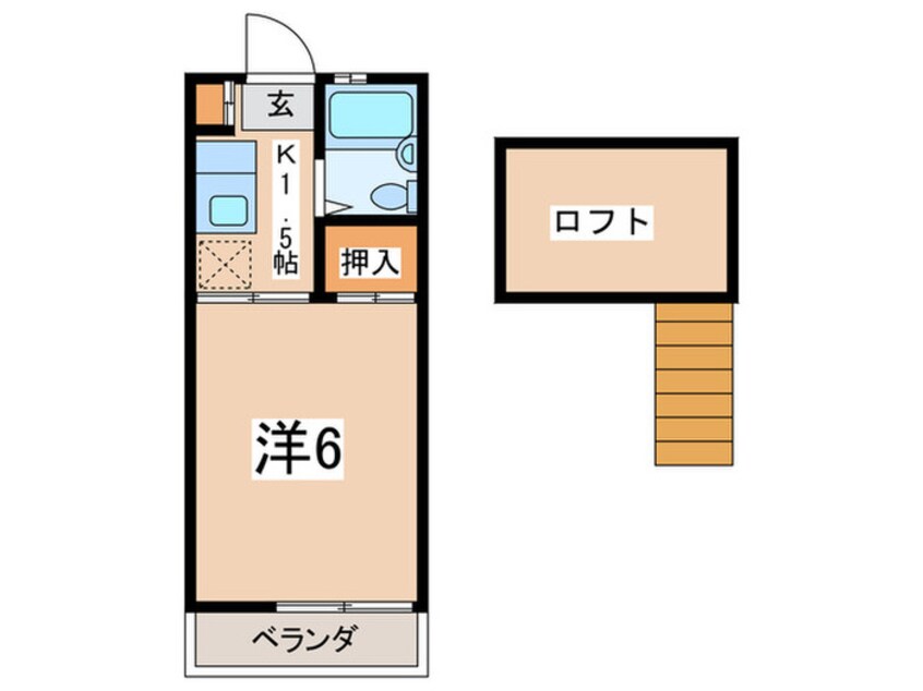 間取図 メゾンラメール