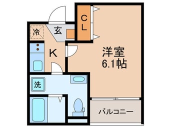 間取図 モダンアパートメント高田馬場