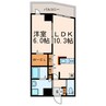 メゾン TADO 1LDKの間取り