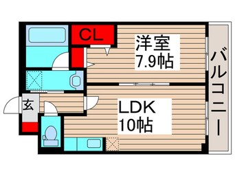 間取図 フォンテ　クレラ