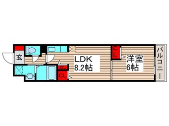 間取図 フォンテ　クレラ