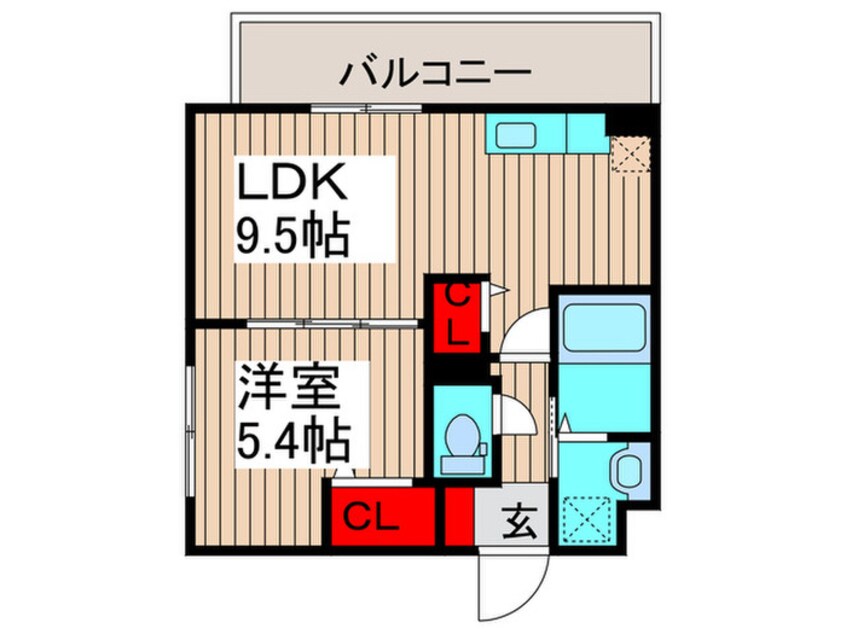 間取図 フォンテ　クレラ