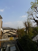 室内からの展望 サンハイツ